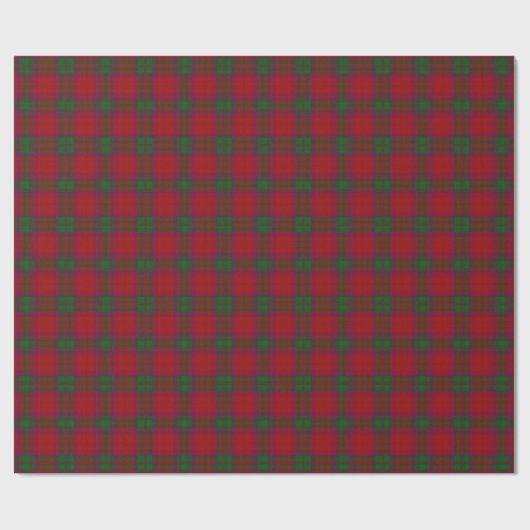Clan MacNab ScottishTartan Geschenkpapier (Flach)