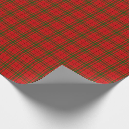 Clan MacNab Tartan Geschenkpapier (Ecke)