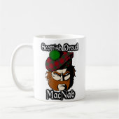Clan MacNab Tartan Scottish Kaffeetasse (Links)