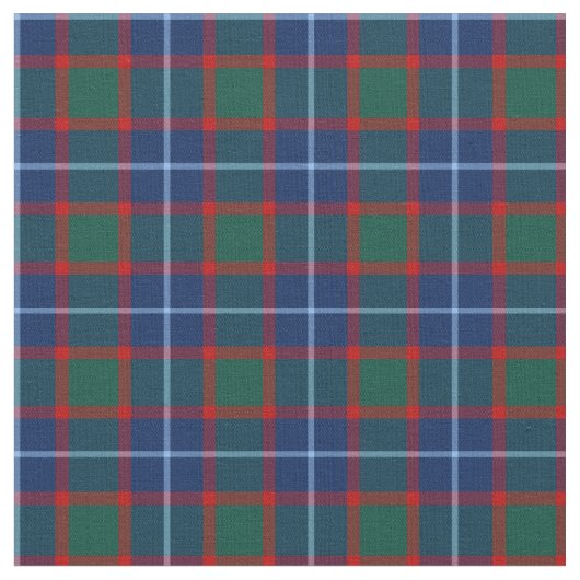 Clan MacNab Tartan Stoff (Nahaufnahme)