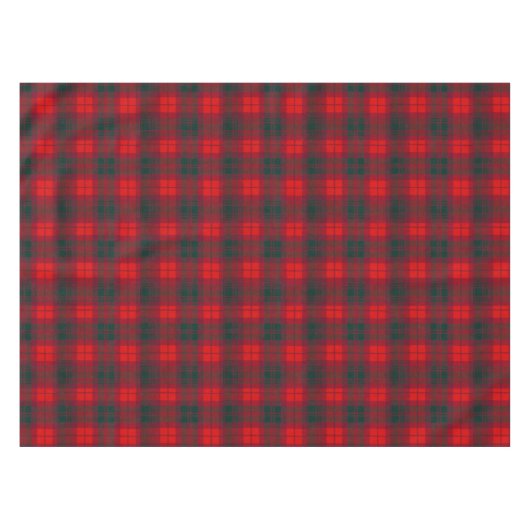 Clan Macnab Tartan Tablecloth Tischdecke (Vorderseite (Horizontal))