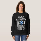 Clan Macnaghten Scottish Family Clan Scotland Wrea Sweatshirt (Vorne ganz)