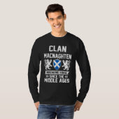 Clan Macnaghten Scottish Family Clan Scotland Wrea T-Shirt (Vorne ganz)