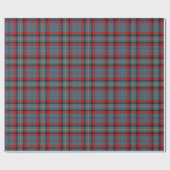 Clan MacNamara McNamara irischer Tartan kariert Geschenkpapier (Flach)
