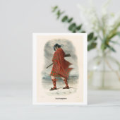 Clan MacNaughton Postkarte (Stehend Vorderseite)