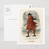 Clan MacNaughton Postkarte (Vorne/Hinten)