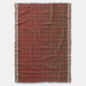 Clan MacNaughton Tartan Decke (Vorderseite Vertikal)