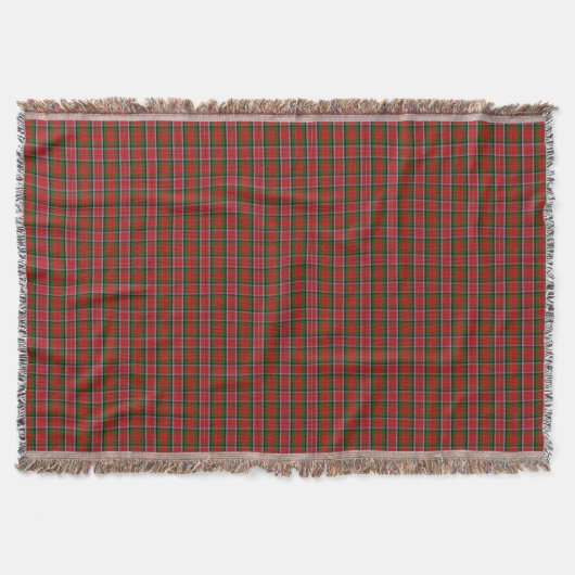 Clan MacNaughton Tartan Decke (Vorderseite)