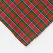Clan MacNaughton Tartan Fleecedecke (Ecke)
