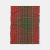 Clan MacNaughton Tartan Fleecedecke (Vorderseite)