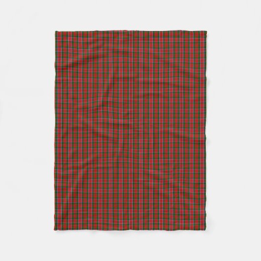 Clan MacNaughton Tartan Fleecedecke (Vorderseite)
