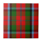 Clan MacNaughton Tartan Fliese (Vorderseite)