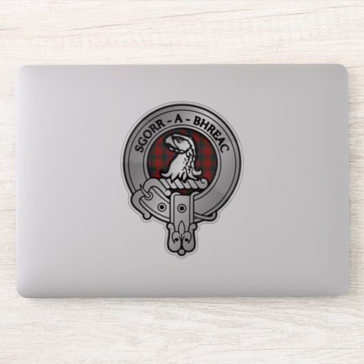 Clan MacNeacail (MacNicol/Nicolson) Wappen & Tarta Aufkleber (Computer)