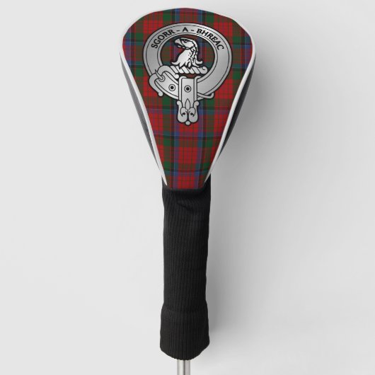 Clan MacNeacail (MacNicol/Nicolson) Wappen & Tarta Golf Headcover (Vorderseite)