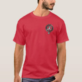 Clan MacNeacail (MacNicol/Nicolson) Wappen & Tarta T-Shirt (Vorderseite)