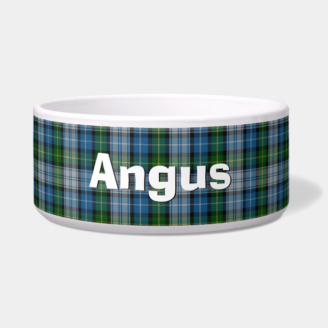 Clan MacNeil Custom Tartan Kariert Pet Bowl Napf (Vorderseite)