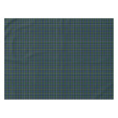 Clan MacNeil Dark Blue und Green Scottish Tartan Tischdecke (Vorderseite (Horizontal))