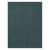 Clan MacNeil Dark Blue und Green Scottish Tartan Tischdecke (Vorderseite)