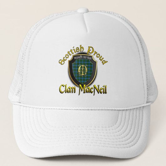 Clan MacNeil Scottish Dynsty Cap Truckerkappe (Vorderseite)