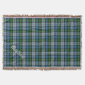Clan MacNeil Tartan Kariertes, benutzerdefiniertes Decke (Vorderseite)