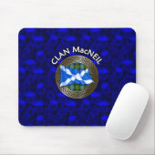 Clan MacNeil Tartan Knot & Flag Mousepad (Mit Mouse)