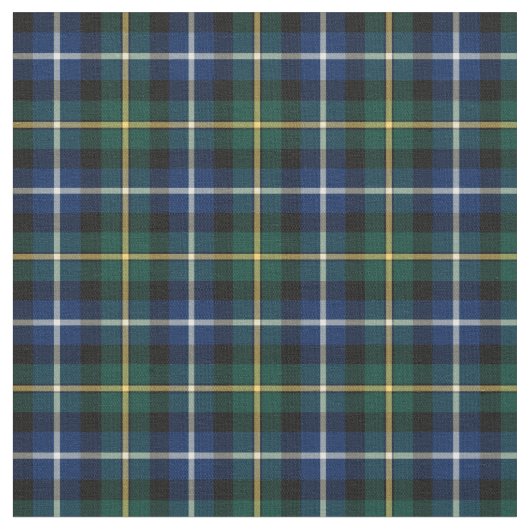 Clan MacNeil von Barra Tartan Stoff (Nahaufnahme)