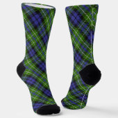 Clan MacNeill Tartan Socken (Gewinkelt)
