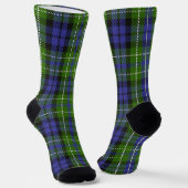 Clan MacNeill Tartan Socken (Gewinkelt)