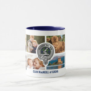 Clan MacNeill von Gigha Personalisiert Family Tass Tasse