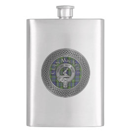 Clan MacNeill von Gigha Wappen & Tartan Flask Flachmann