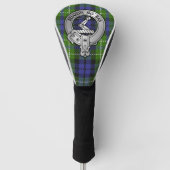 Clan MacNeill von Gigha Wappen & Tartan Golf Headcover (Vorderseite)