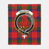 Clan MacNicol Tartan Kariert Fleecedecke (Vorderseite)