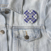 Clan MacPherson Blue Dress Tartan Button (Beispiel)