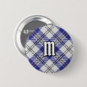 Clan MacPherson Blue Dress Tartan Button