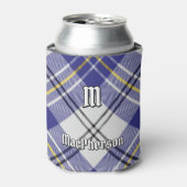 Clan MacPherson Blue Dress Tartan Can Cooler Dosenkühler (Kanne Vorderseite)