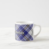 Clan MacPherson Blue Dress Tartan Espresso Cup Espressotasse (Rechts)