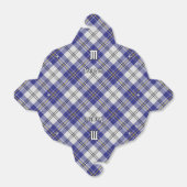Clan MacPherson Blue Dress Tartan Favor Box Geschenkschachtel (Ungefaltet)
