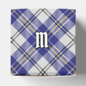 Clan MacPherson Blue Dress Tartan Favor Box Geschenkschachtel (Oben)