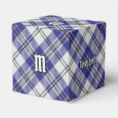 Clan MacPherson Blue Dress Tartan Favor Box Geschenkschachtel (Rückseite)