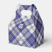 Clan MacPherson Blue Dress Tartan Favor Box Geschenkschachtel (Rückseite)