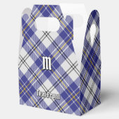 Clan MacPherson Blue Dress Tartan Favor Box Geschenkschachtel (Geöffnet)