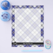 Clan MacPherson Blue Dress Tartan Flyer (Einzeln)