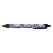 Clan MacPherson Blue Dress Tartan Ink Pen Kugelschreiber (Unterseite)