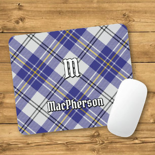Clan MacPherson Blue Dress Tartan-Mausepad Mousepad
