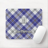 Clan MacPherson Blue Dress Tartan Mouse Pad Mousepad (Mit Mouse)