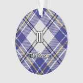 Clan MacPherson Blue Dress Tartan Ornament (Vorderseite)