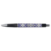 Clan MacPherson Blue Dress Tartan Pen Kugelschreiber (Vorderseite)