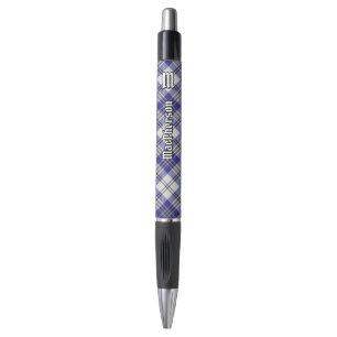 Clan MacPherson Blue Dress Tartan Pen Kugelschreiber
