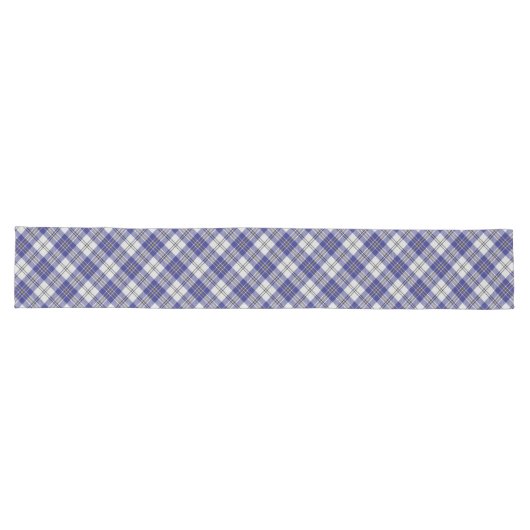 Clan MacPherson Blue Dress Tartan Table Runner Großer Tischläufer (Horizontal)