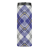 Clan MacPherson Blue Dress Tartan Thermal Tumbler Thermosbecher (Rückseite)